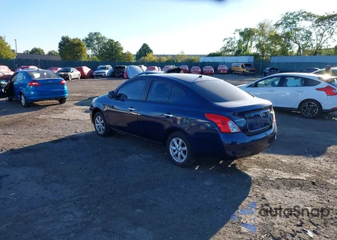 2012 Nissan Versa 1.6 Sl из США, поврежденный, VIN 3N1CN7AP7CL859373
